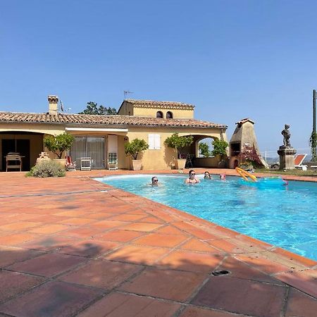 Villa Lazuel, Piscine Privative Chauffee, Vue Panoramique Et Jardin Clos 오브나 외부 사진