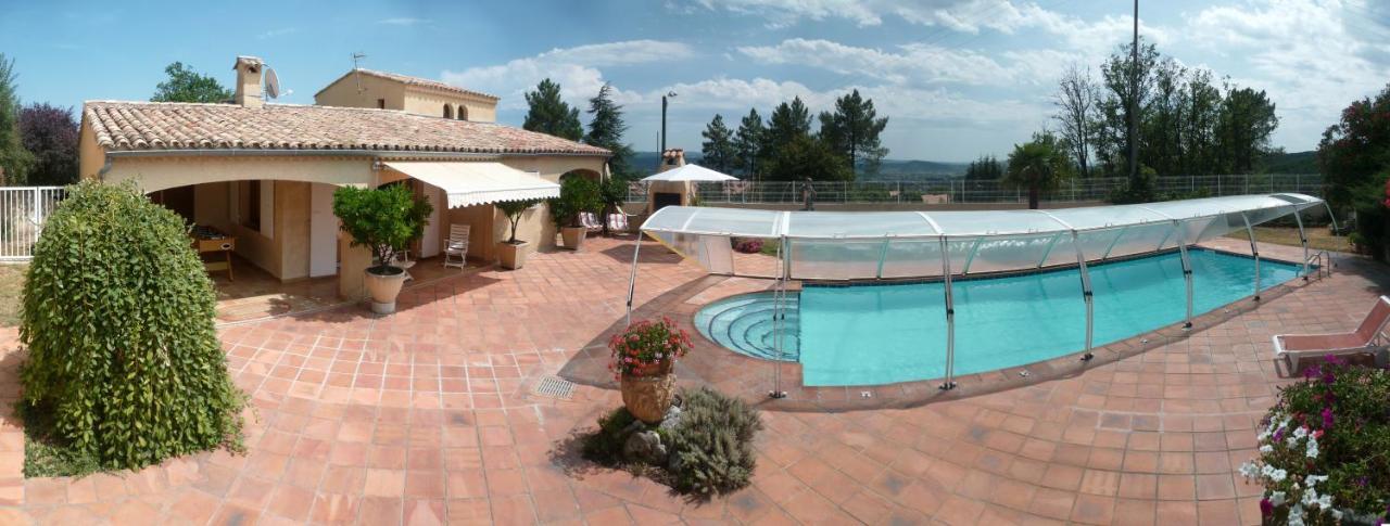 Villa Lazuel, Piscine Privative Chauffee, Vue Panoramique Et Jardin Clos 오브나 외부 사진