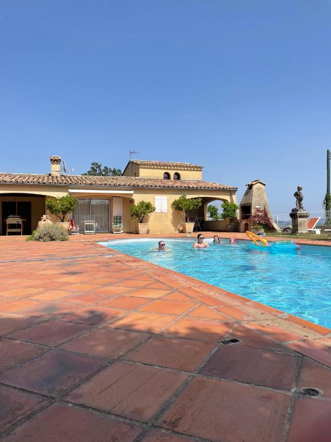 Villa Lazuel, Piscine Privative Chauffee, Vue Panoramique Et Jardin Clos 오브나 외부 사진